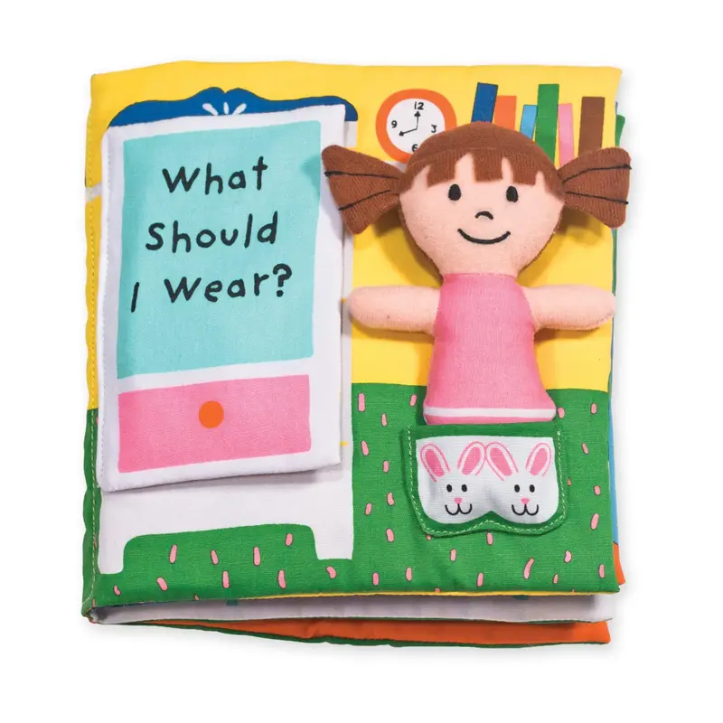 K'S Kids Soft Activity Book: What Should I Wear? 1