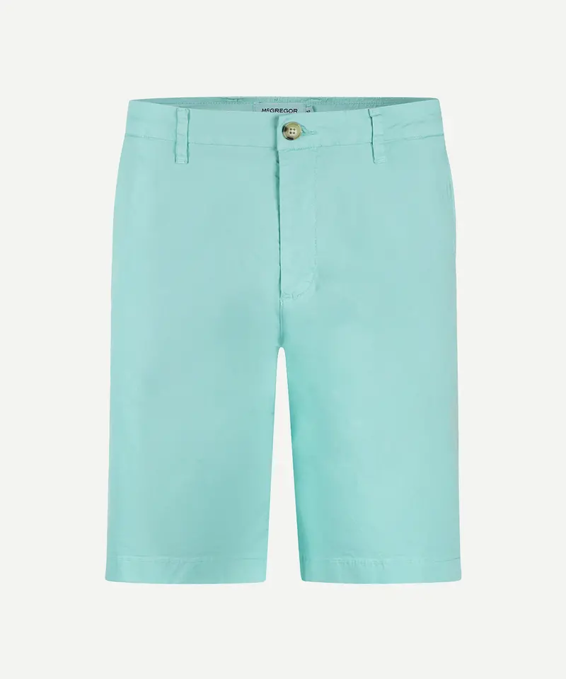 Lightweight Poplin Shorts In Crisp Aqua 1