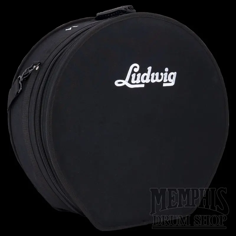 Ludwig Pro Snare Drum Bag – Black, Padded Protection For 14X6.5 Inch Shells 1