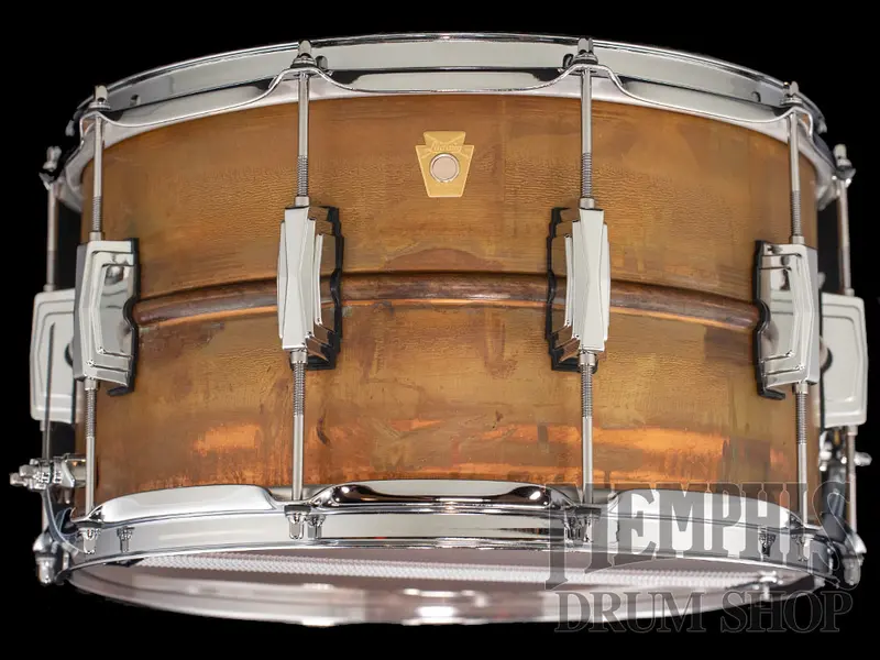 Ludwig Raw Copperphonic Snare Drum – 14" X 8" 1