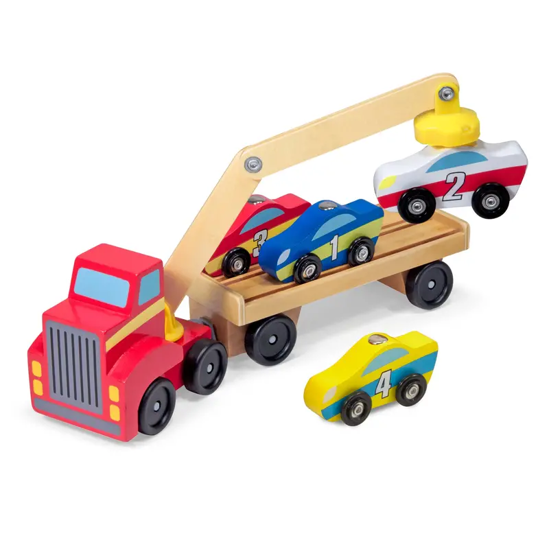 Magnetic Car Loader Transport Toy 1