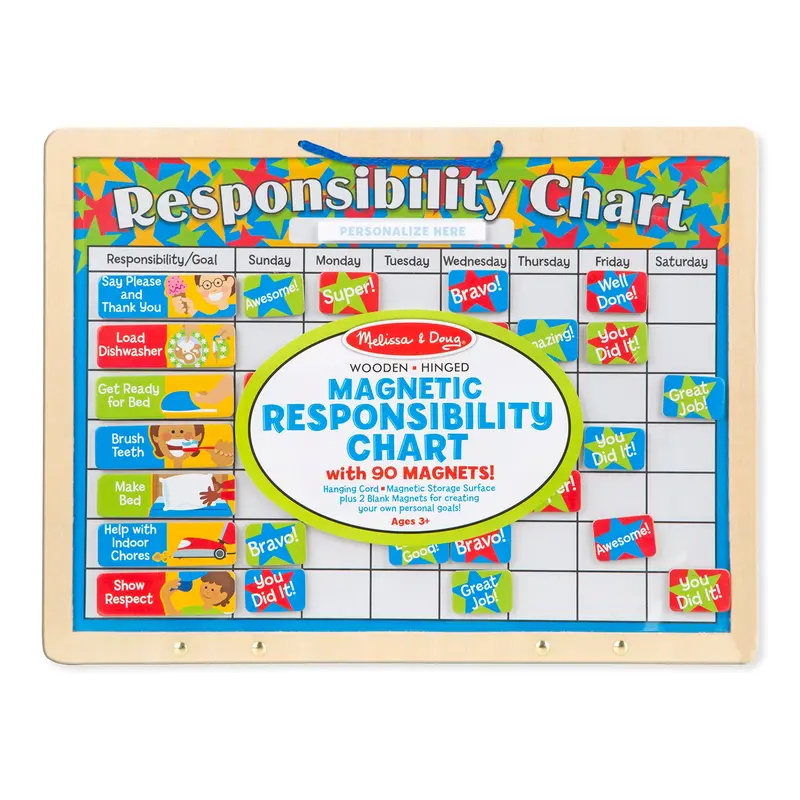 Magnetic Responsibility Tracker For Kids’ Daily Routines 1