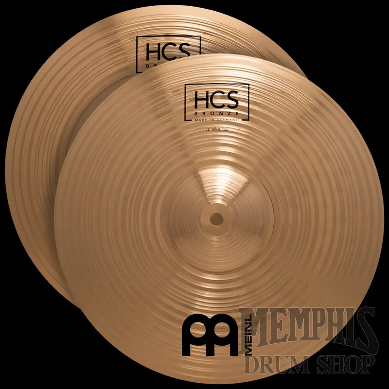 Meinl 13-Inch Hcs Bronze Hi-Hats 1