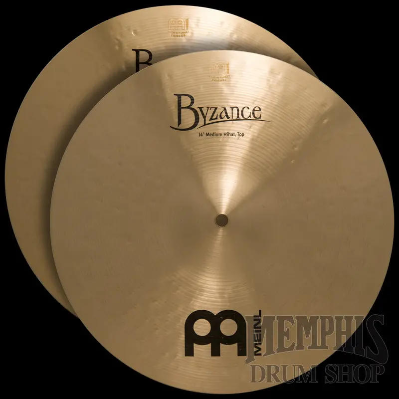 Meinl 14" Byzance Traditional Medium Hi-Hats 1