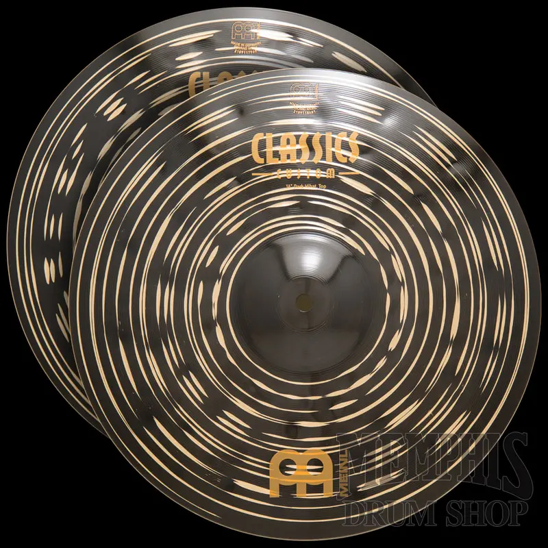 Meinl 14" Classics Custom Dark Hi-Hats – Warm, Gritty Stick Response 1