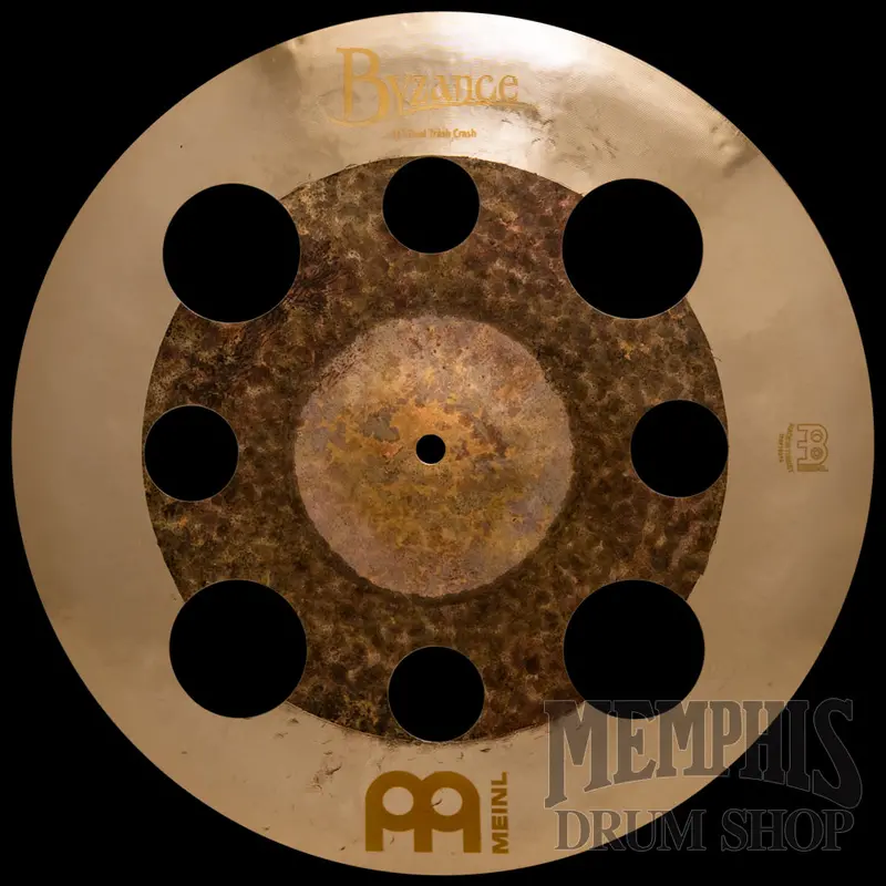 Meinl 16" Byzance Dual Trash Crash Cymbal – Raw, Textured Crash Voice 1