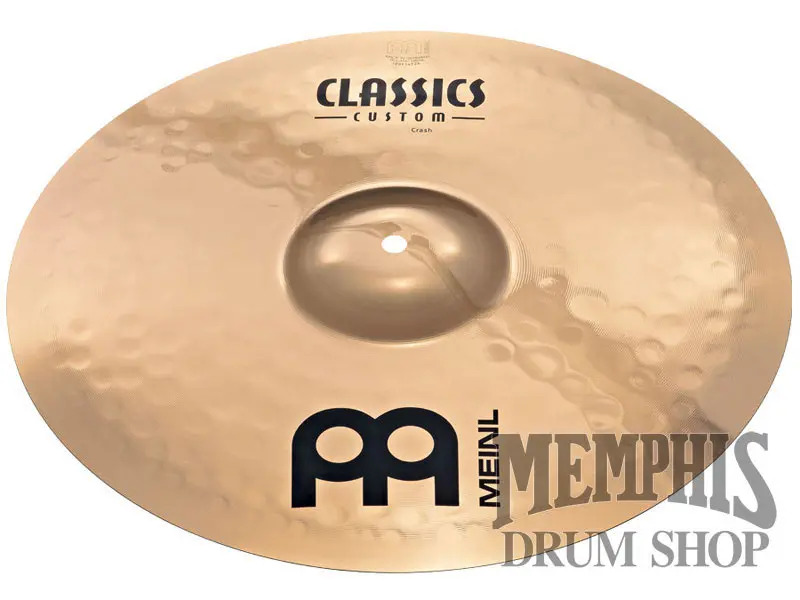 Meinl 16" Classics Custom Brilliant Powerful Crash Cymbal 1