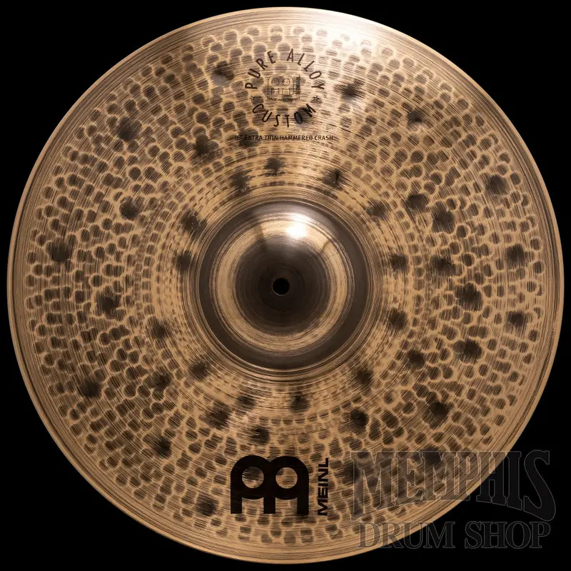 Meinl 16-Inch Pure Alloy Extra-Thin Hammered Crash – Light, Expressive Attack 1