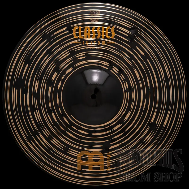 Meinl 17" Classics Custom Dark Crash Cymbal – Warm, Controlled Tone 1