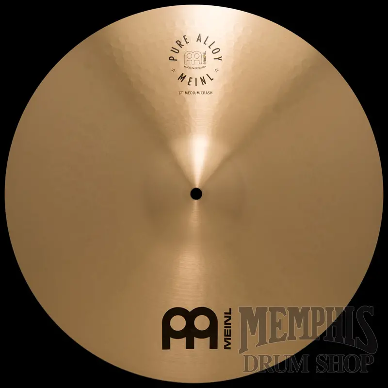 Meinl 17" Pure Alloy Traditional Medium Crash Cymbal 1