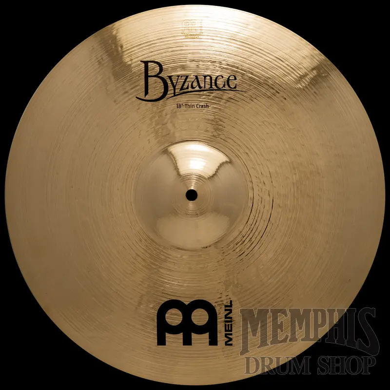 Meinl 18" Byzance Brilliant Extra-Thin Crash Cymbal 1