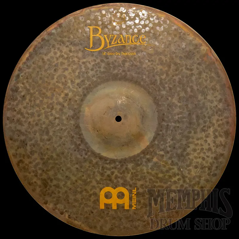 Meinl 18" Byzance Extra Dry Thin Crash – Fast Decay, Minimal Sustain, Aggressive Attack 1