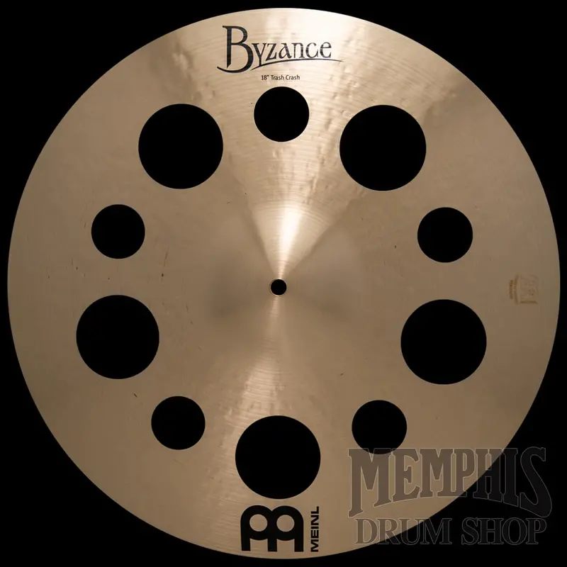 Meinl 18" Byzance Traditional Thin Trash Crash Cymbal 1