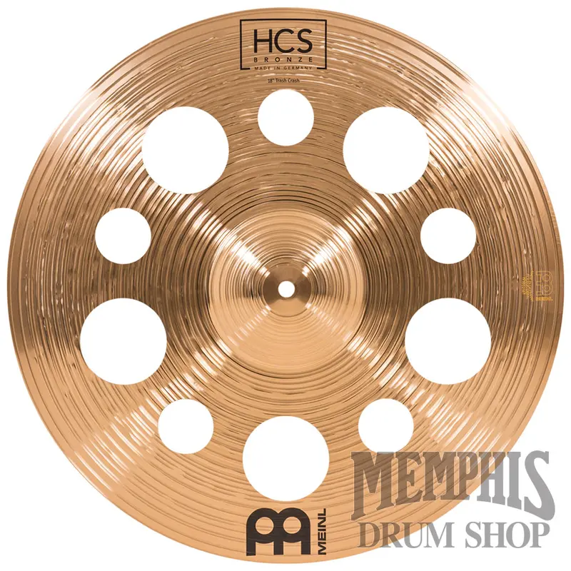 Meinl 18-Inch Hcs Bronze Trash Crash Cymbal 1