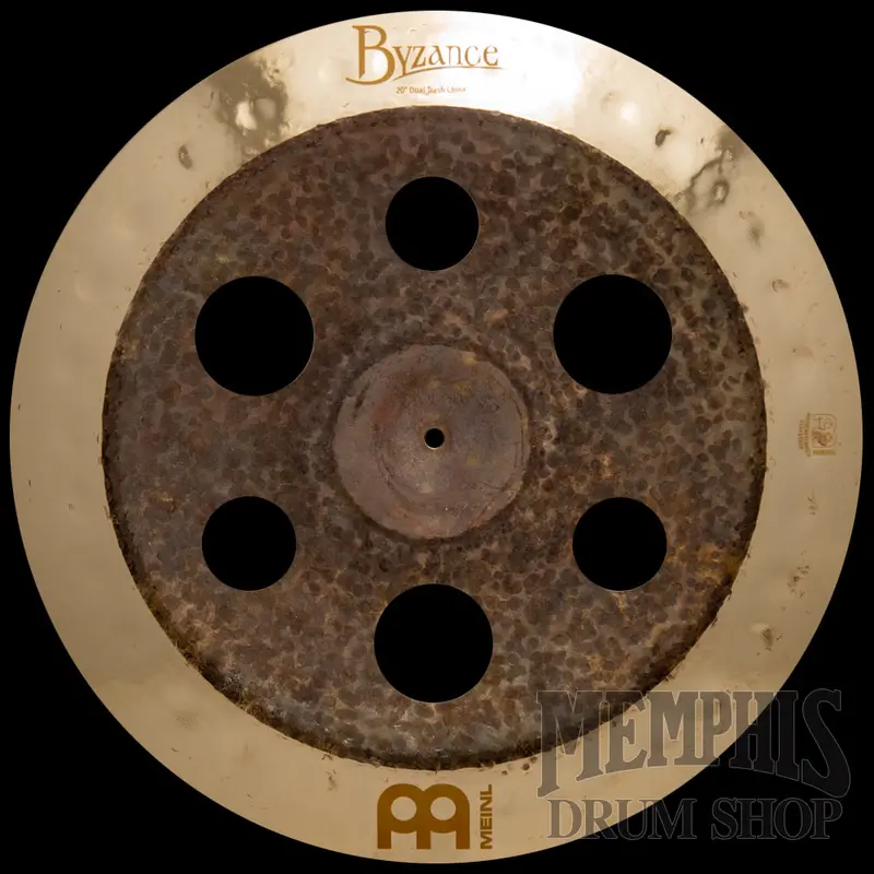 Meinl 20" Byzance Dual Trash China Cymbal – Bold, Unconventional Texture 1