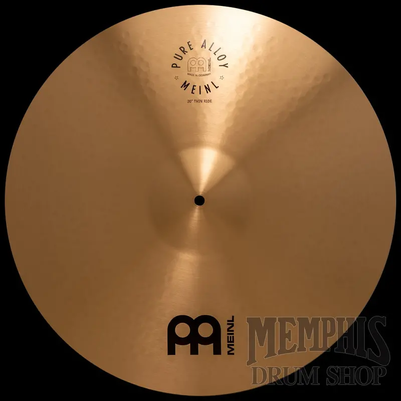 Meinl 20" Pure Alloy Thin Ride Cymbal – Bright & Responsive 1