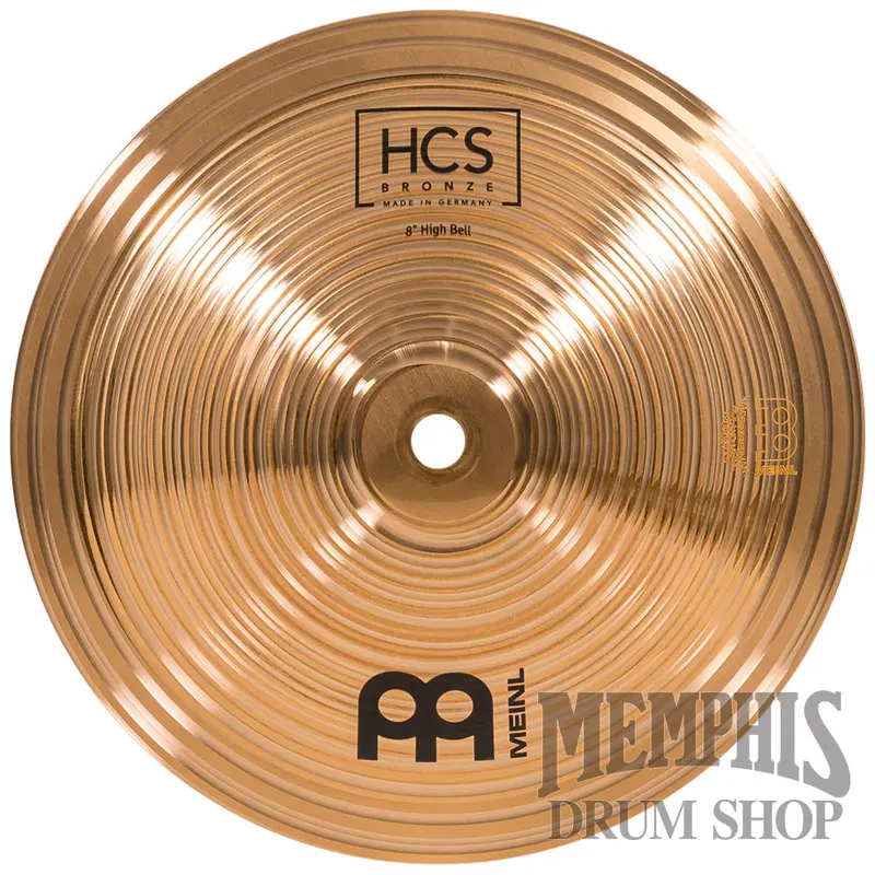 Meinl 8-Inch Hcs Bronze High Bell Cymbal 1