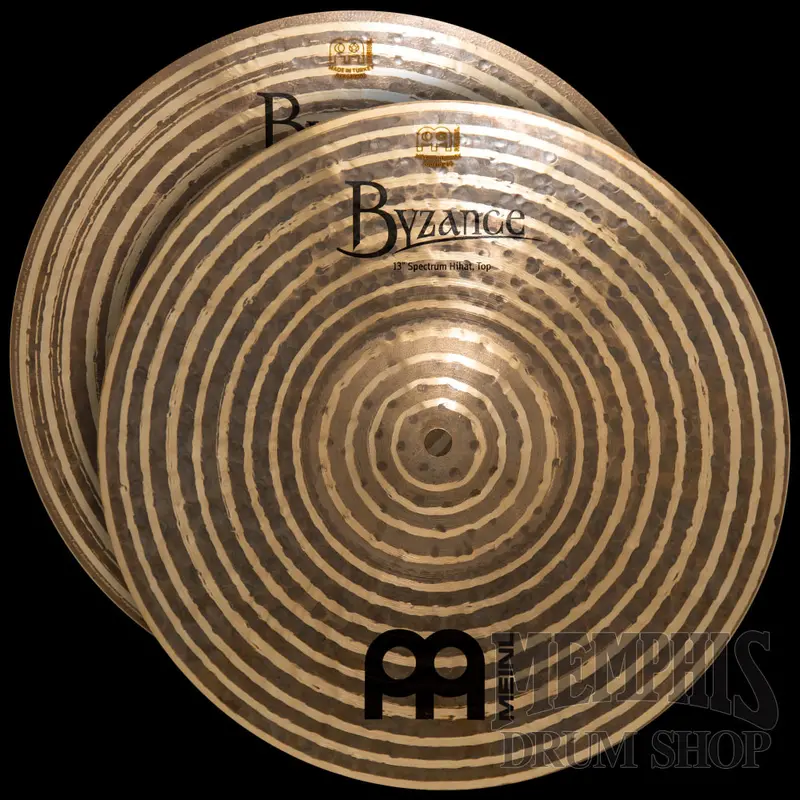 Meinl Byzance Dark Spectrum 13" Hi-Hats – Standard Configuration 1