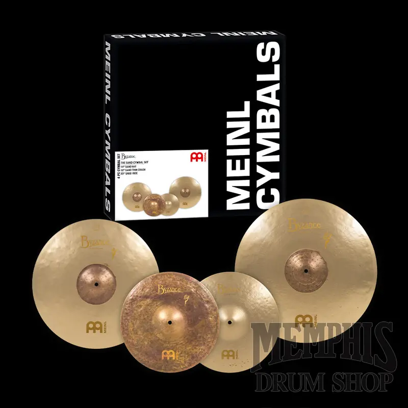 Meinl Byzance Vintage Sand Cymbal Box Set – Curated Collection 1