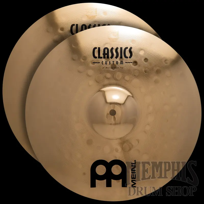 Meinl Classics Custom Brilliant 14-Inch Medium Hi-Hats 1