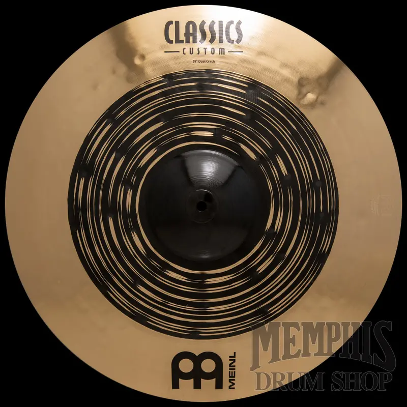 Meinl Classics Custom Dual Crash Cymbal – 19" Professional Weight 1