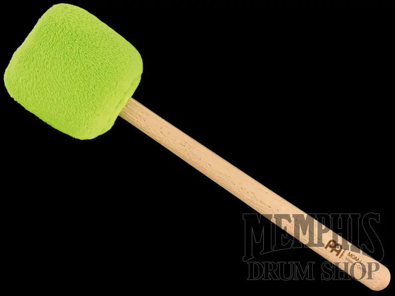 Meinl Large Gong Mallet – Pure Green Handle For Deep, Sustained Resonance 1