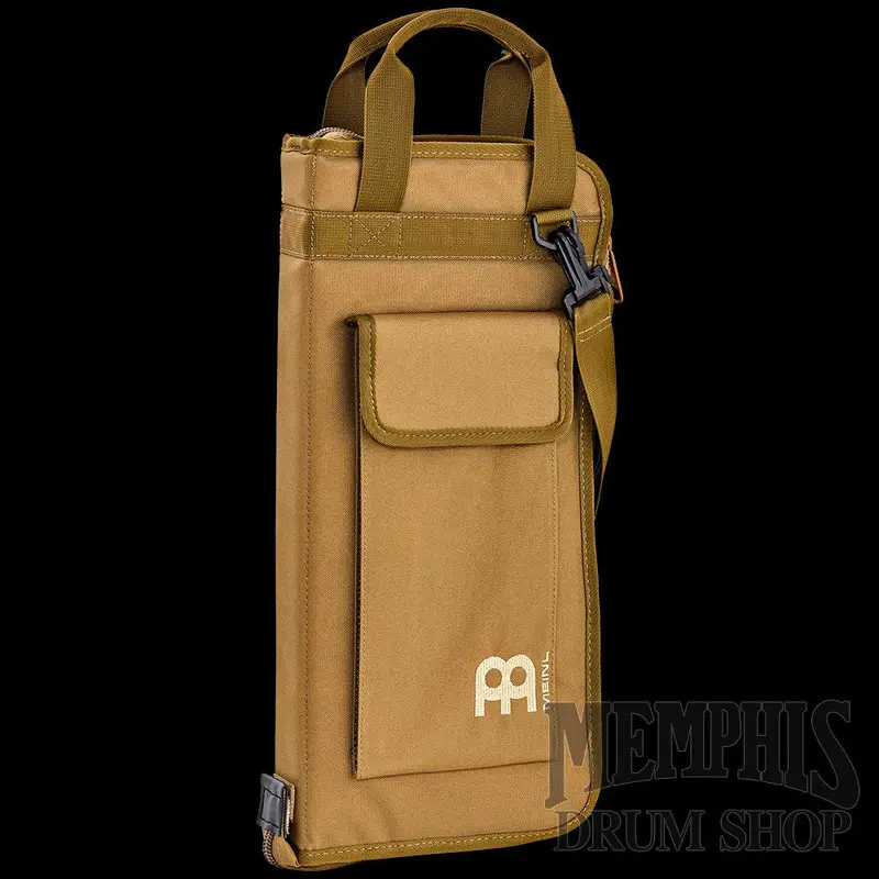 Meinl Pro Drumstick Bag In Coyote Brown – Durable, Padded Storage For Sticks And Mallets 1