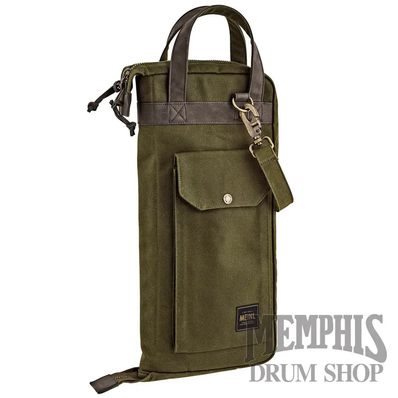 Meinl Waxed Canvas Stick Bag – Forest Green Edition 1