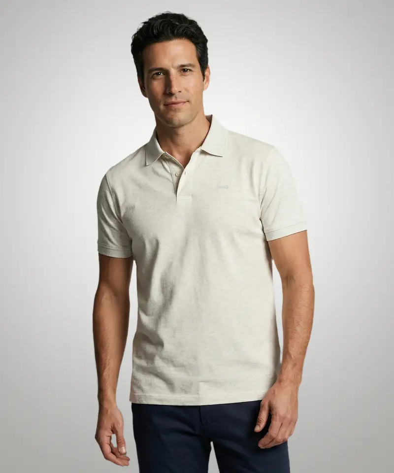 Melange Jersey Polo Shirt – Multi-Color Kit 1