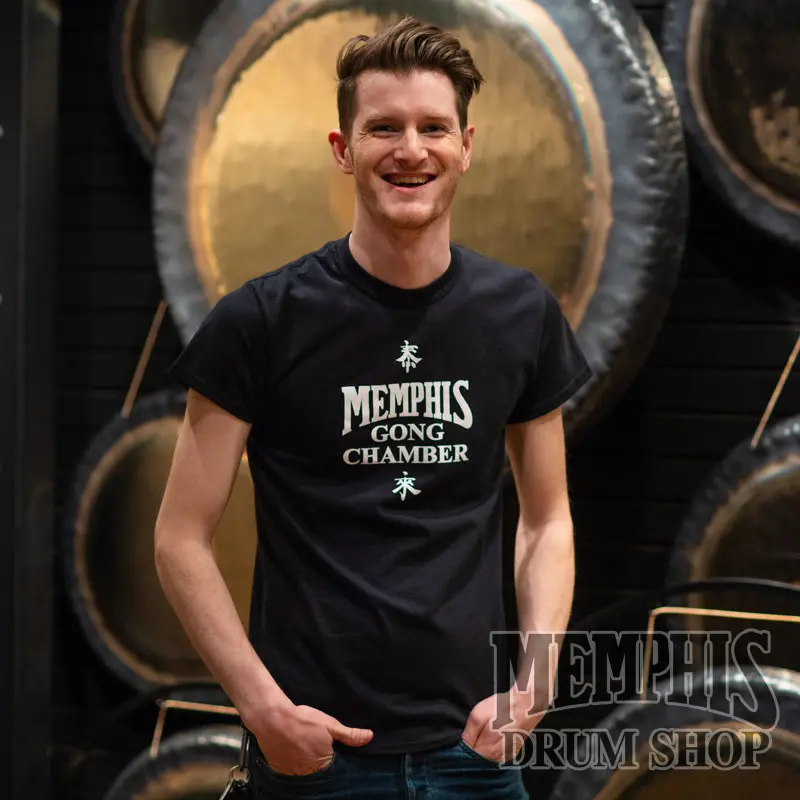 Memphis Gong Chamber Black T-Shirt – Size Xl, Premium Cotton Fit 1