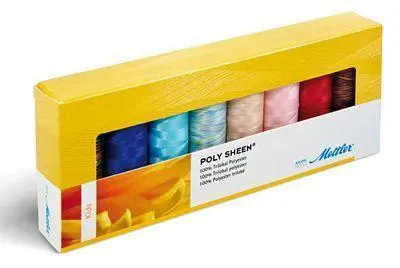 Mettler Polysheen Kids Gift Pack – 8-Spool Bright & Playful Thread Set 1