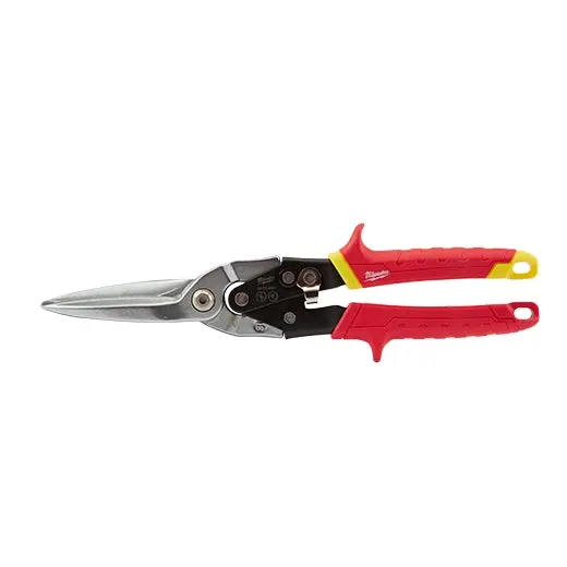 Milwaukee 48-22-4537 Long-Cut Straight Aviation Snips For Sheet Metal 1
