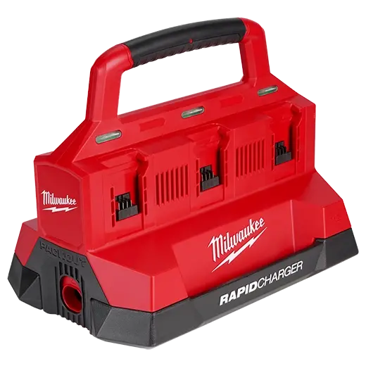 Milwaukee 48-59-1809 M18 Packout Six-Bay Rapid Charger Station 1
