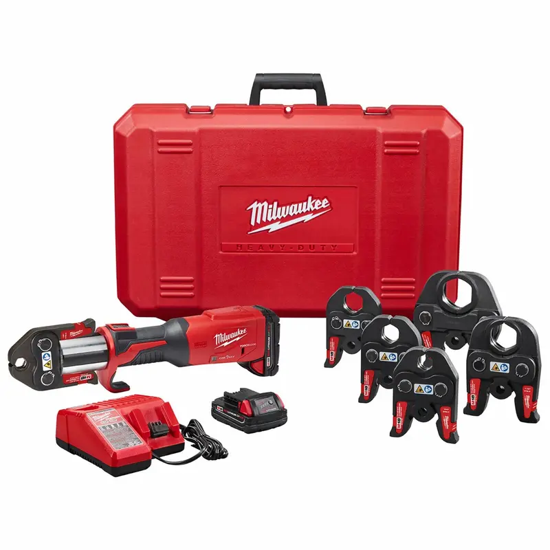 Milwaukee M18 Force Logic Press Tool With One-Key & 1/2"–2" Cts Jaws (Model 2922-22) 1