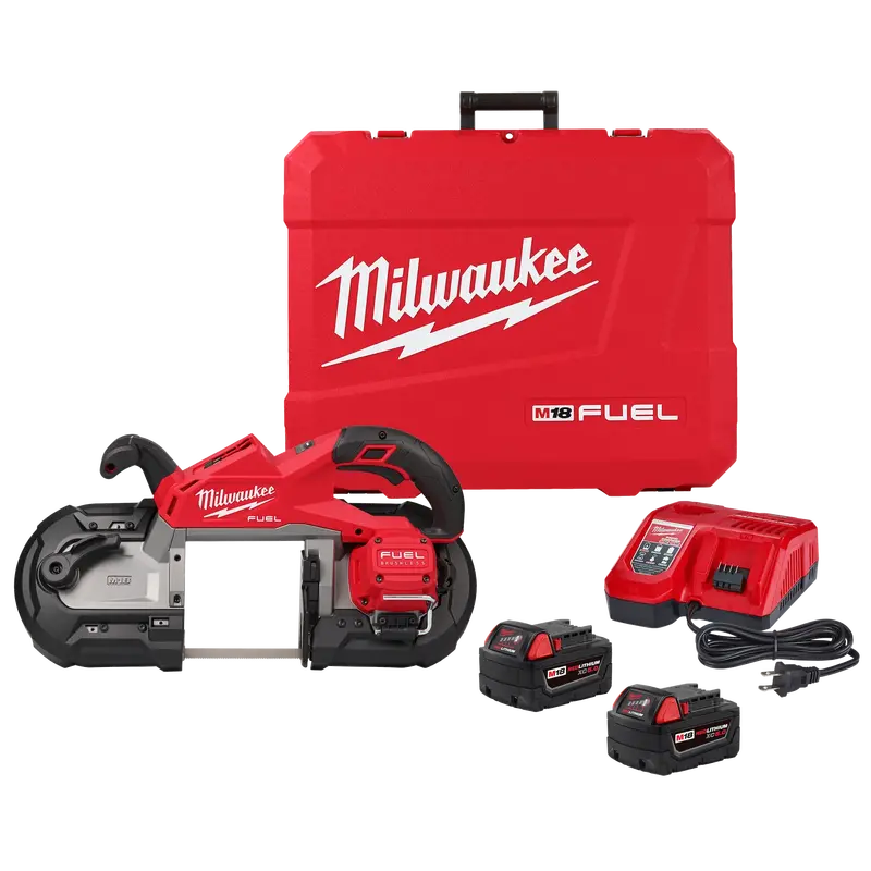 Milwaukee M18 Fuel Dual-Trigger Deep-Cut Band Saw Kit With Battery And Charger 1