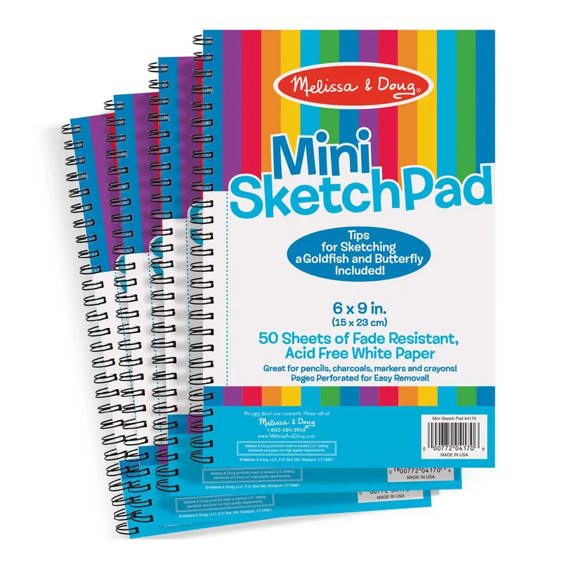 Mini Sketch Pad Variety Pack (4-Pack) 1
