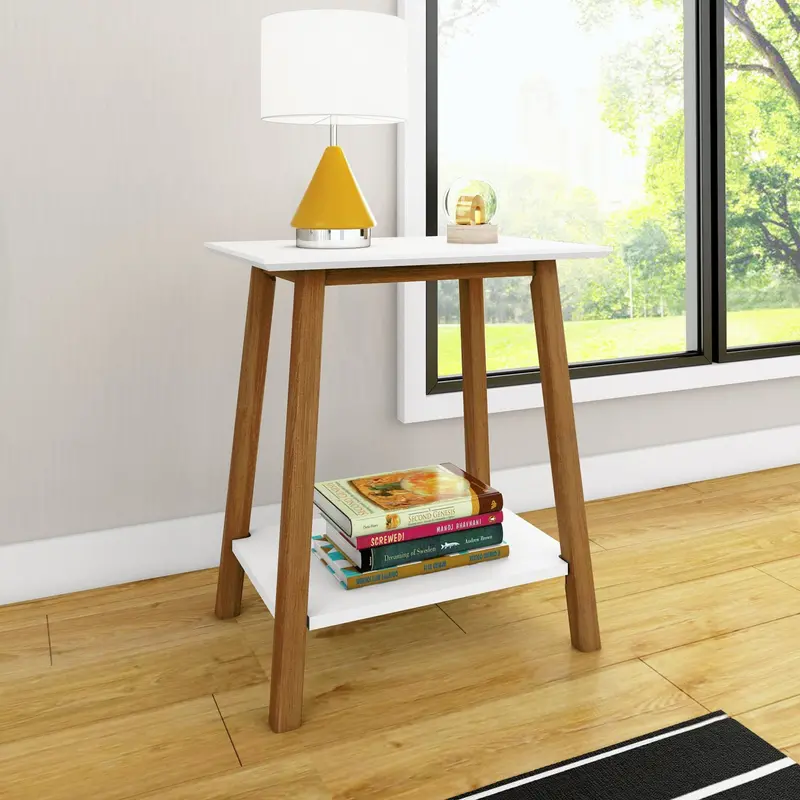Minimalist Mid-Century Table-Style Nightstand 1