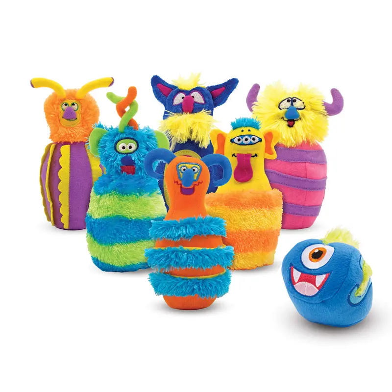 Monster Bowling Game – Fun Indoor Knockdown Set 1