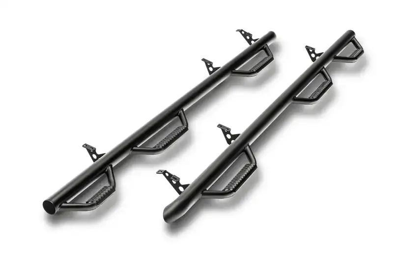 N-Fab D0994Cc-6-Tx Nerf Steps With Bed Access – 3-Step System For 2009–2015 Ram 1500 Crew Cab (5'7" Bed), Texas Black 1
