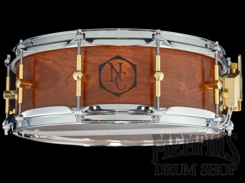 Noble & Cooley 14X5-Inch Solid Cherry Snare – Honey Maple Satin Oil 1