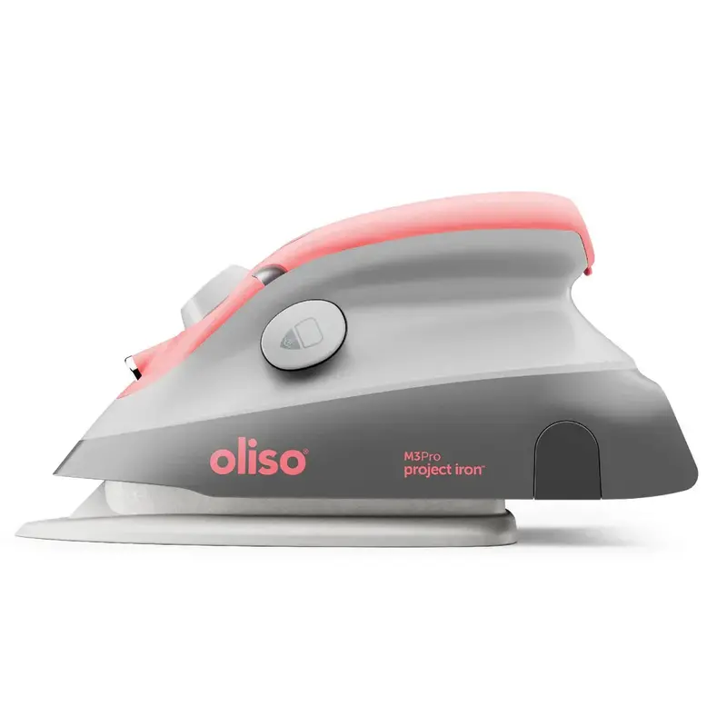 Oliso M3Pro Mini Iron With Coral Trivet 1