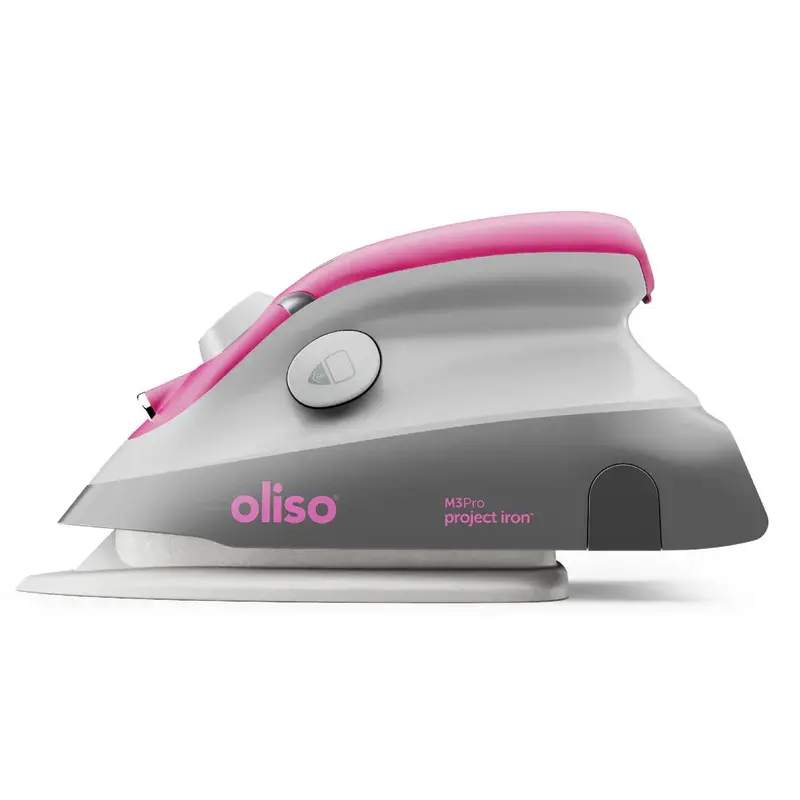 Oliso M3Pro Mini Iron With Raspberry Trivet 1
