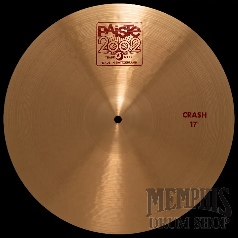 Paiste 2002 Crash 17" Cymbal – Classic Warmth With Modern Responsiveness 1