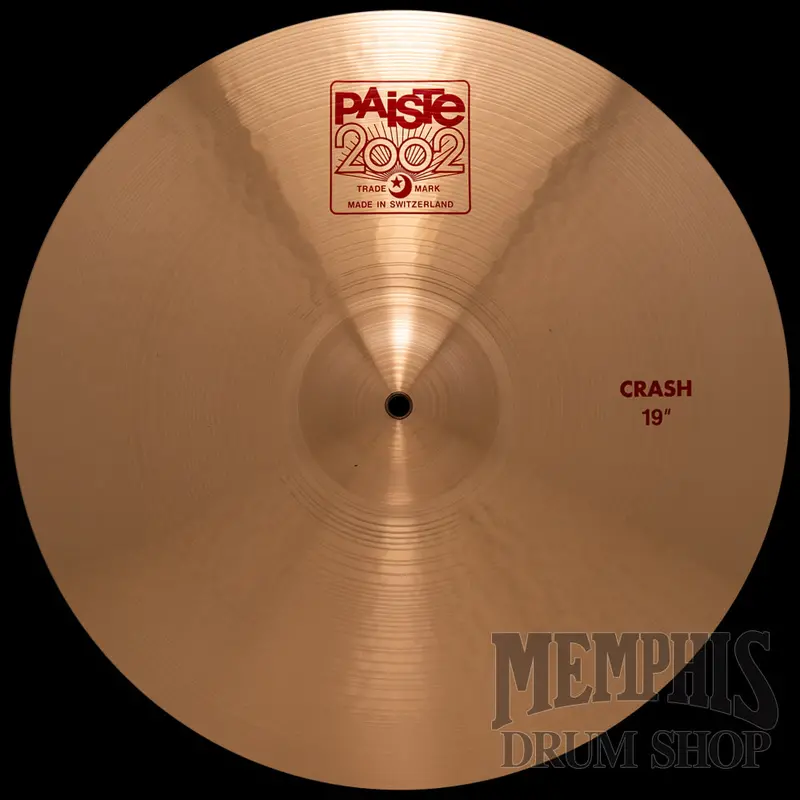 Paiste 2002 Crash 19" Cymbal – Iconic Series With Enhanced Dynamic Range 1