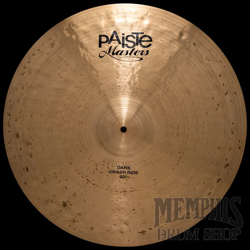 Paiste 22-Inch Masters Dark Crash/Ride Hybrid Cymbal 1
