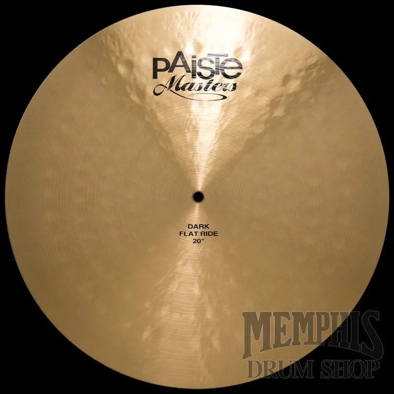 Paiste Masters 20-Inch Dark Flat Ride Cymbal 1