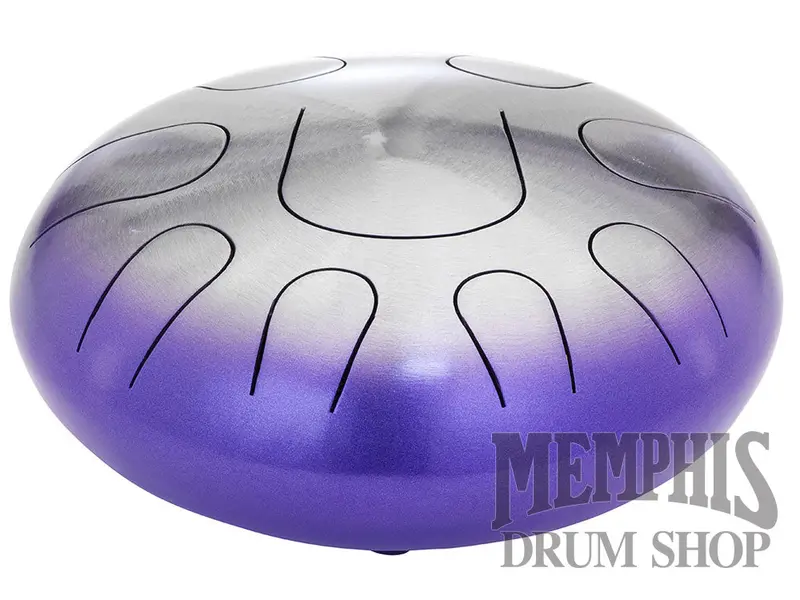 Pearl 9-Note Tongue Drum In Akebono Scale – Purple Burst Finish (#692) 1