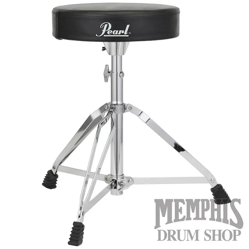 Pearl D50 Adjustable Drum Throne – Comfort-Focused Seating For Practice & Performance 1