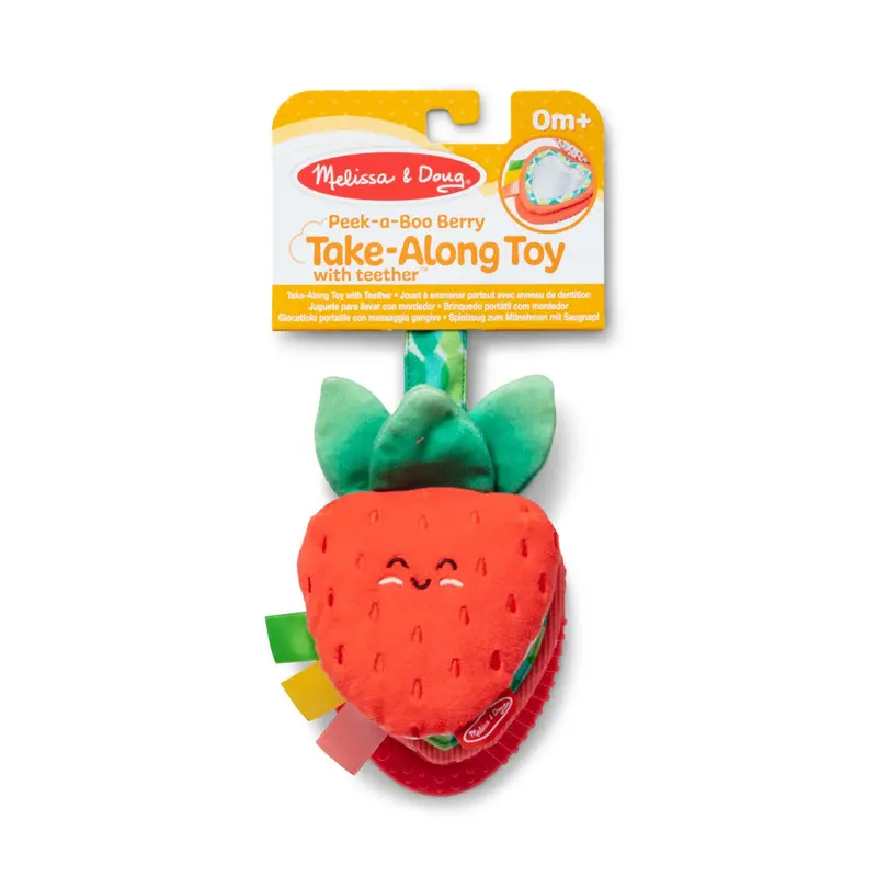 Peek-A-Boo Berry Take-Along Sensory Toy For Babies & Toddlers 1