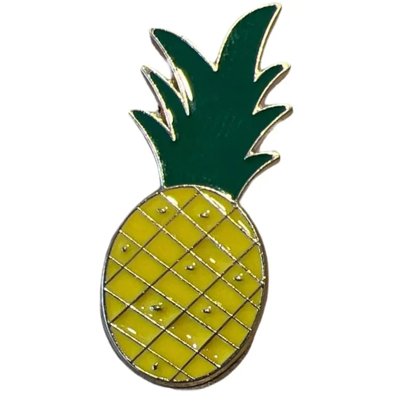 Pineapple Enamel Pin Badge 1